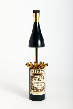 1970s Musical Cognac Bottle Entertaining Dispenser