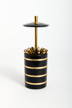 Black & Gold Entertaining Dispenser