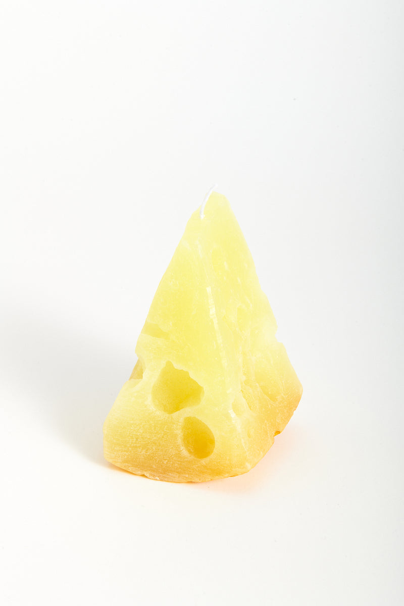 Italian Trompe-l'œil Cheese Candle