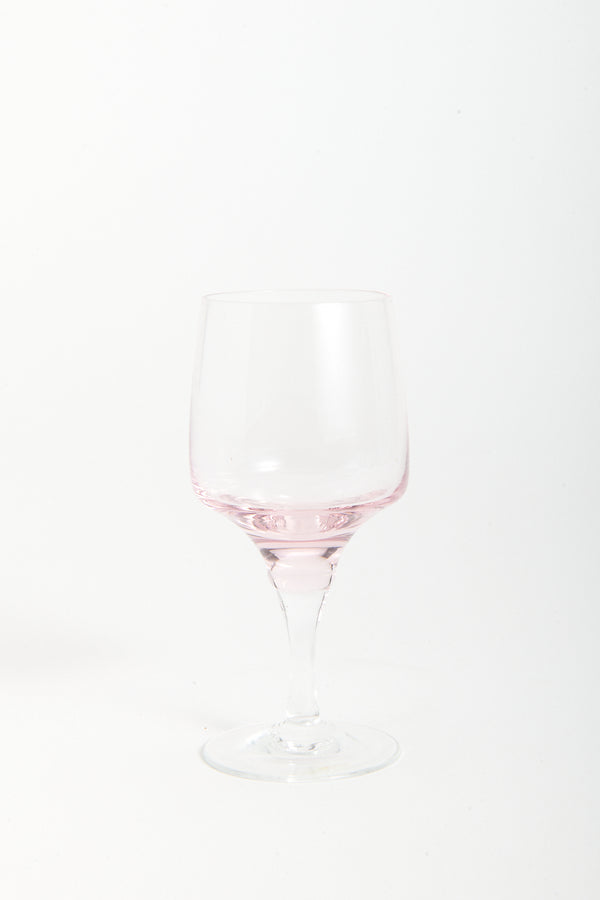 Mini Baby Pink Wine Glass