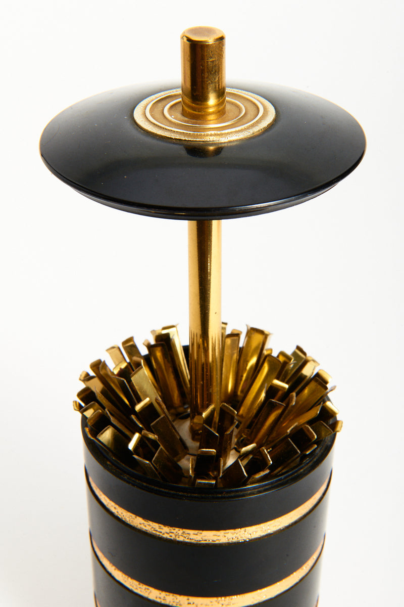 Black & Gold Entertaining Dispenser