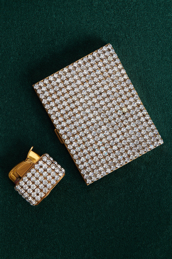 1950s Bejeweled Cigarette Case