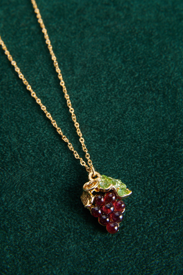 Grape Pendant Necklace