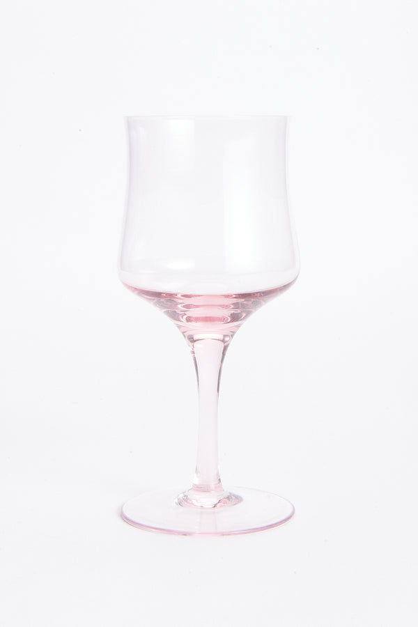 Rose Pink Tulip Spritz/Wine Glass