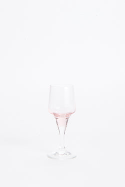 Baby Pink Cordial Shot Glass