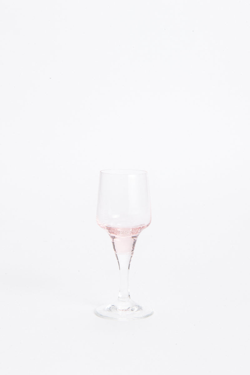 Baby Pink Cordial Shot Glass