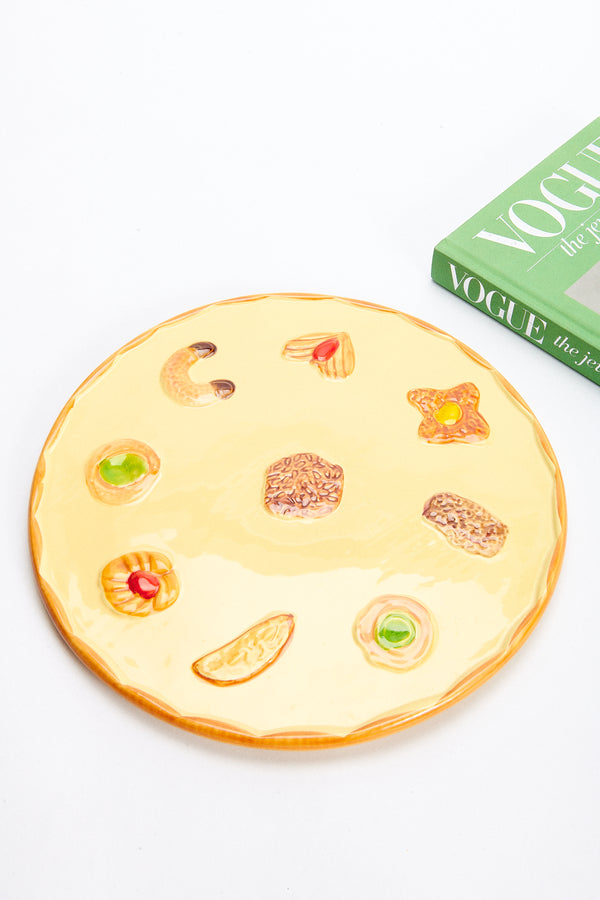 Italian Ceramic Cookie Platter